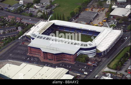 Luftaufnahme von The Hawthorns Heimat von West Bromwich Albion Football Club Stockfoto