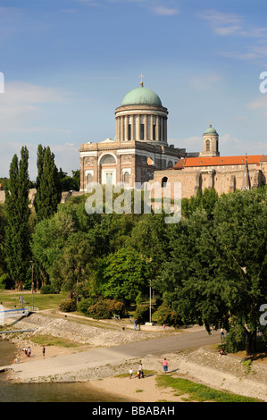 Die Basilika der Kathedrale in Esztergom Ungarn Stockfoto