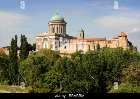 Die Basilika der Kathedrale in Esztergom Ungarn Stockfoto