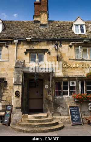 Die alte Ecke Schrank Inn, Winchcombe, Gloucestershire, Großbritannien Stockfoto