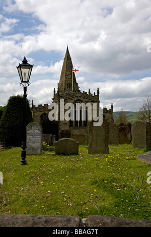 Sankt Peter Kirche Hoffnung Derbyshire England UK Stockfoto