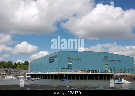 Princess Yachts International plc Räumlichkeiten, Plymouth, Devon, UK Stockfoto