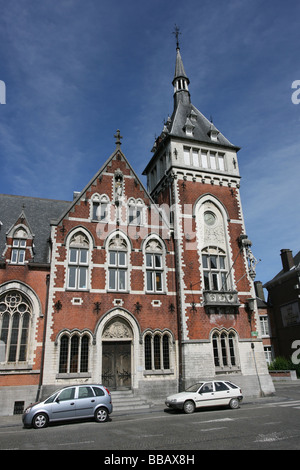 Gebäude im Zentrum von Nivelles, Wallonien, Belgien Stockfoto