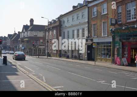 High Street St Albans UK Stockfoto