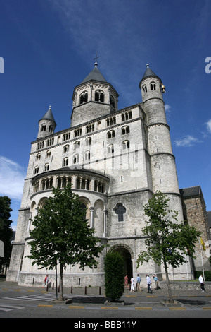 Collegiate Kirche von St. Gertrude, Nivelles, Belgien Stockfoto