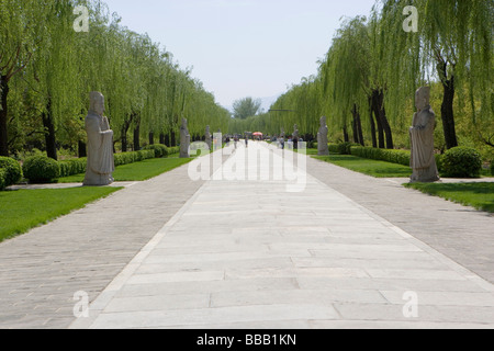 Heiligen Weg Museum der Ming Tomb, Peking, China Stockfoto