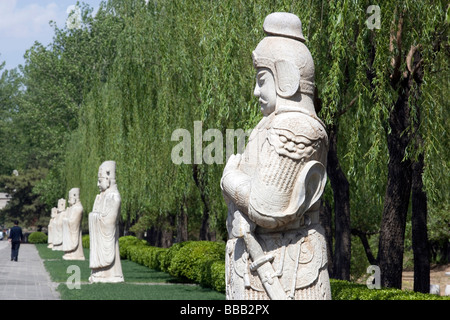 Heiligen Weg Museum der Ming Tomb, Peking, China Stockfoto