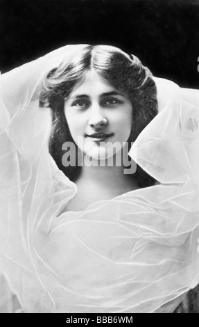 Englisch, viktorianischen und edwardianischen Schauspielerin und Sängerin; "Phyllis Dare" (15. August 1890 – 27. April 1975) Stockfoto