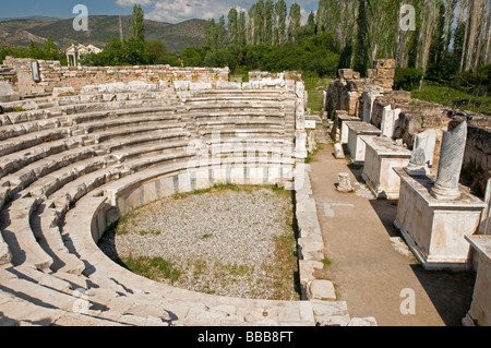 Odeon von Aphrodisias Altstadt, Aydin, Türkei Stockfoto