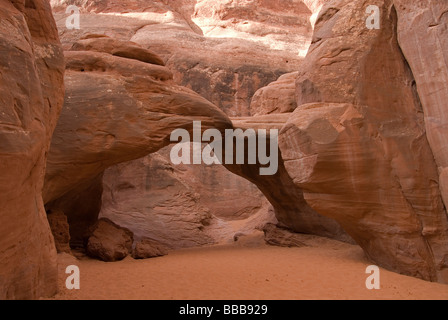 Sand Dune Arch Arches National Park Utah USA Stockfoto