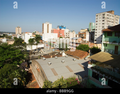 Paraguay.Department Alto Paraná.Ciudad del Este.City Zentrum. Stockfoto