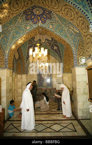 Sayyidah Ruqayya Moschee im Bezirk Al-Amara in Damaskus Syrien. Stockfoto