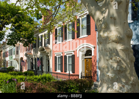 Bund Architektur in Genf New York Ontario County Finger Lakes Region Stockfoto