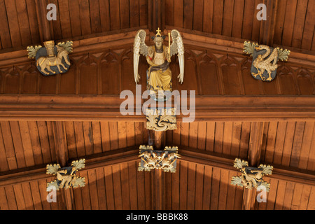 St. Marien Guildhall in zentralen Coventry, Midlands, England, Vereinigtes Königreich Stockfoto