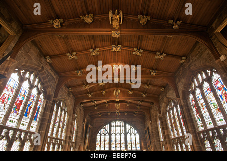 St. Marien Guildhall in zentralen Coventry, Midlands, England, Vereinigtes Königreich Stockfoto