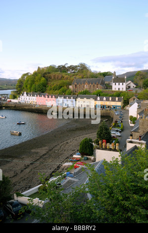 Portree Hafen, Isle Of Skye, Schottland Stockfoto