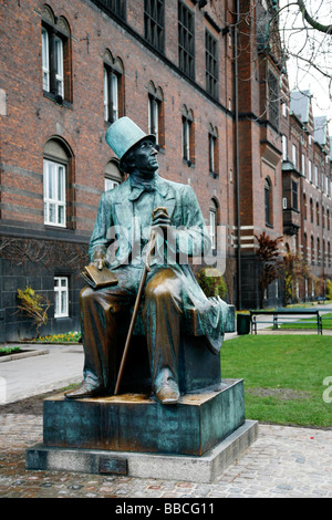 Hans Christian Andersen Statue, Copenhagen Stockfoto