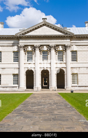 Universität von Greenwich, ehemals The Royal Naval College, als das Greenwich Hospital ca. 1700 von Christopher Wren gebaut Stockfoto