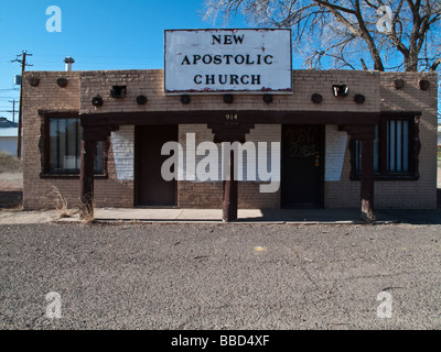 Neue Apostolic Kirche, New Mexico Stockfoto