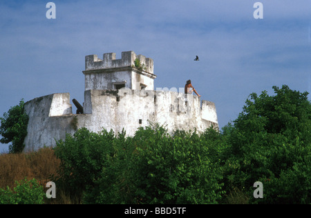 Fort Victoria Cape Coast Ghana Afrika Stockfoto