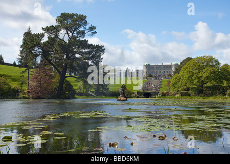 Triton See Powerscourt Gardens County Wicklow Irland Irland Irland Stockfoto