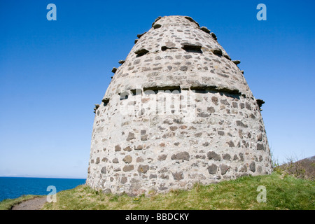 Alten Kalköfen Dunure Castle in South Ayrshire, Schottland Stockfoto