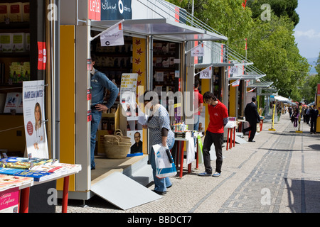 79. Lissabon Buchmesse-Feira Livro de Lisboa - 2009, statt im Park Eduardo VII. Portugal Stockfoto