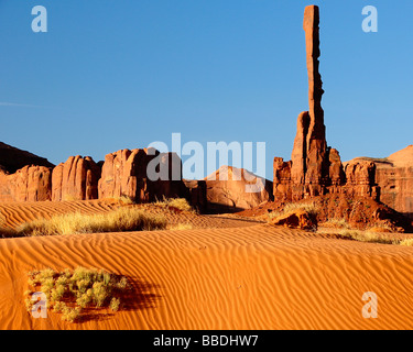 Monument Valley-Sunrise-Utah-Arizona-USA Stockfoto