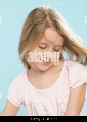 Porträt eines jungen Mädchens Stockfoto