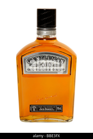 Gentleman Jack seltene Tennessee Whiskey Flasche von den Machern von Jack Daniel s Stockfoto