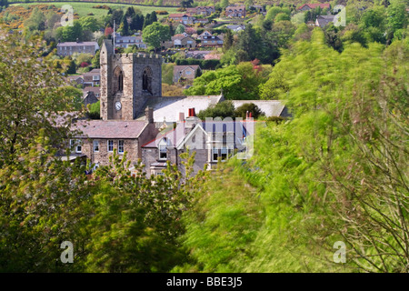 All Saints Church in der Coquetdale Stadt von Rothbury auf der Grenze von Northumberland National Park England Stockfoto