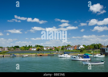 Pantoffel Mill Pond, Emsworth, Hampshire, UK Stockfoto