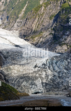 Franz Josef Gletscher Westküste Südinsel Neuseeland Stockfoto