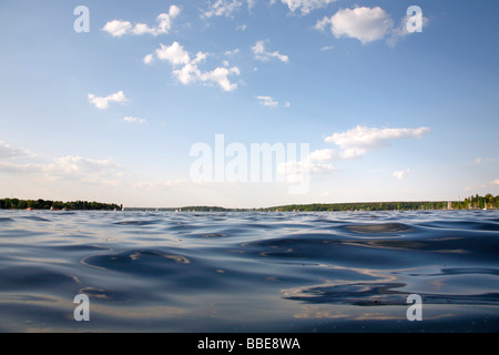 Wannsee-See in Berlin, Deutschland, Europa Stockfoto