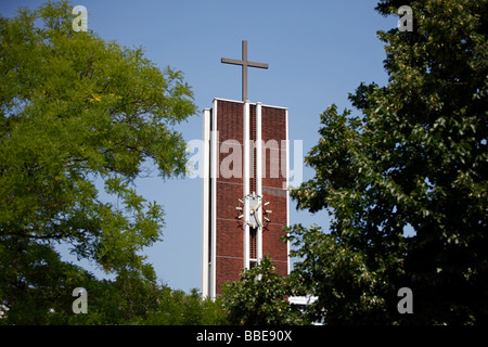 Kirchturm der Jerusalemkirche in Berlin, Deutschland, Europa Stockfoto