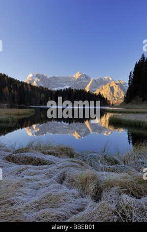 Lago di Misurina, Dolomiten, Sorapis Berg, Provinz Belluno, Region Venetien, Italien Stockfoto