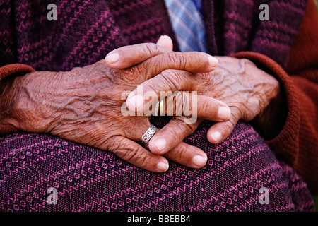 Frauenhand Stockfoto