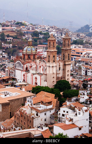 Kirche von Santa Prisca, Taxco, Guerrero, Mexiko Stockfoto