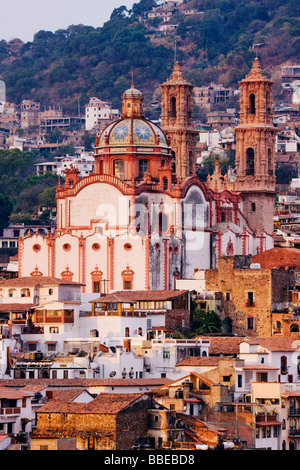 Kirche von Santa Prisca, Taxco, Guerrero, Mexiko Stockfoto