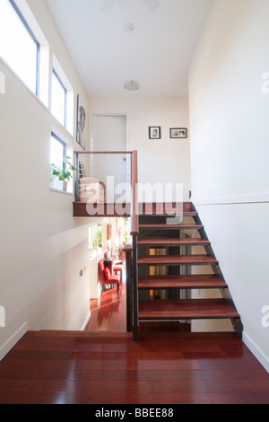 Treppen im Haus Stockfoto