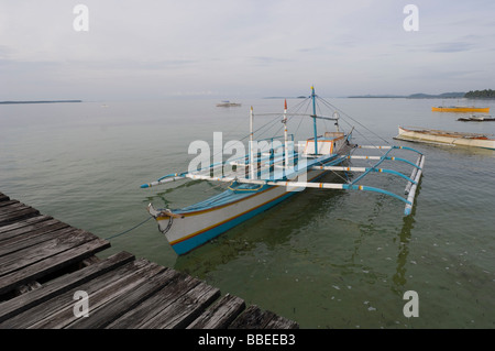 Boot, Siargao Island, Mindanao, Philippinen Stockfoto