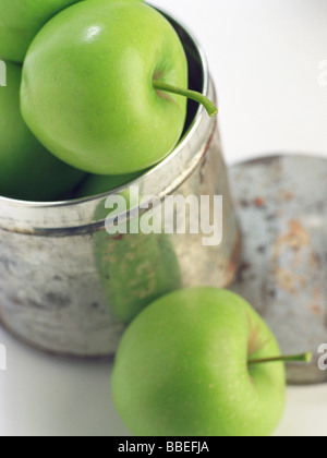 Grüne Äpfel Stockfoto