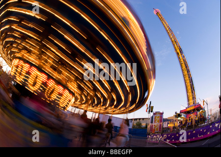 Vergnügungspark Fahrten, Toronto, Ontario, Kanada Stockfoto