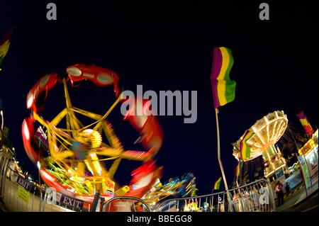 Vergnügungspark Fahrten, Toronto, Ontario, Kanada Stockfoto