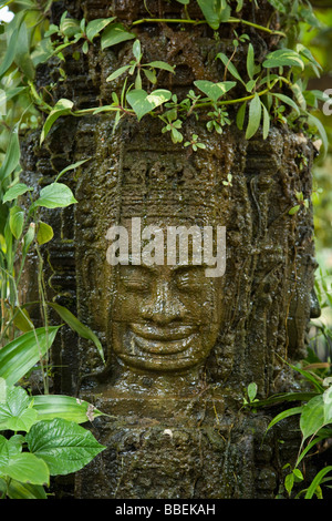 Buddha Skulptur, Siem Reap, Kambodscha Stockfoto