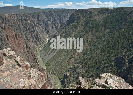 Colorado Black Canyon des Gunnison National Park Stockfoto