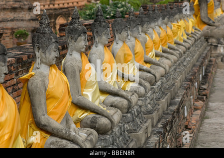 Statuen, Ayutthaya, Thailand Stockfoto