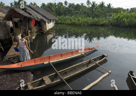 Siargao Island, Surigao del Norte, Mindanao, Philippinen Stockfoto