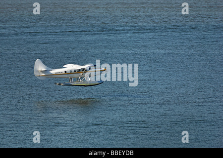 Wasserflugzeuge sind häufig auf Burrard Inlet in Vancouver British Columbia Kanada. Stockfoto