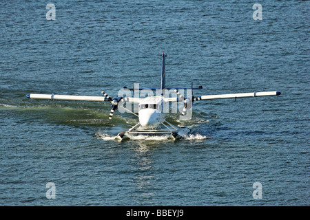 Wasserflugzeuge sind häufig auf Burrard Inlet in Vancouver British Columbia Kanada. Stockfoto